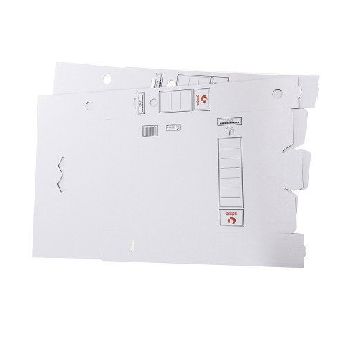 Grafoplás Caja de Archivo Definitivo Folio Blanco Pack de 10