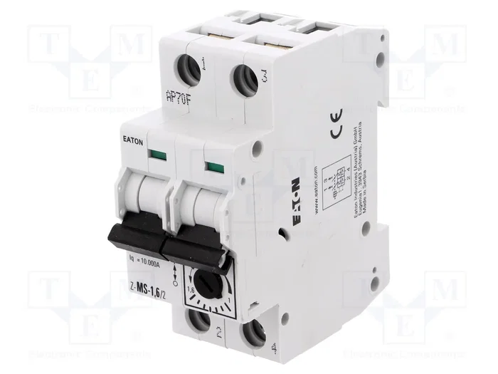 EATON ELECTRIC Interruptor motorizado Z-MS-1.6/2 0,55kW 220÷440VAC EATON ELECTRIC Interruptor motorizado Z-MS-1.6/2 0,55kW 220÷440VAC