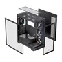 Einarex S700 RGB Caja Semitorre con Vidrio Templado y 4 Ventiladores, Negra