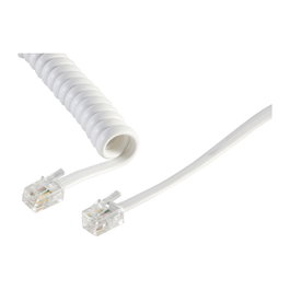 S-Impuls Cable Western-St. 4/4 Espiral Blanco 2m