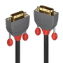 Lindy Cable DVI-D 36227, 15 metros, Dual Link, DVI-D Macho a DVI-D Macho, Máx. 2560x1600, Negro