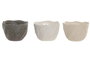 DKD Home Decor Vaciabolsillos de Cerámica 11,5x11,5x8 cm Surtido de 3