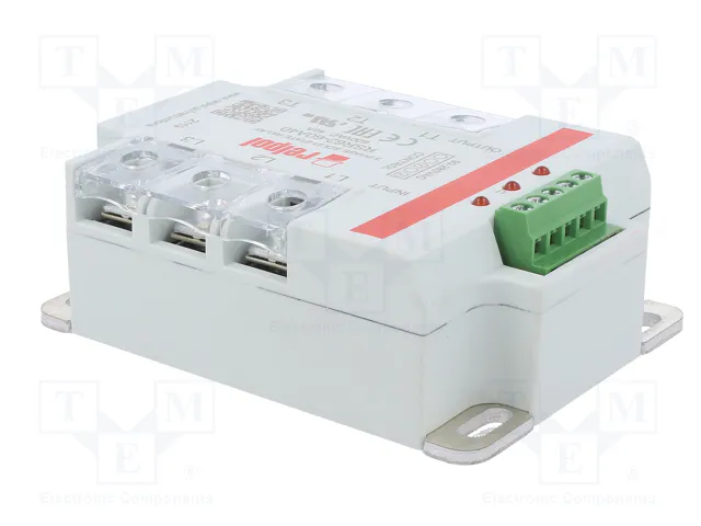RELPOL RSR62 Relé de semiconductor trifásico 40A 24-660VAC