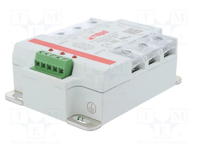 RELPOL RSR62 Relé de semiconductor trifásico 40A 24-660VAC