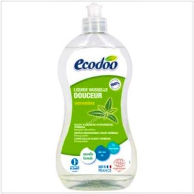 ECODOO Lavavajillas Suave Aloe Vera-Verbena 500Ml Biodegradable ECODOO Lavavajillas Suave Aloe Vera-Verbena 500Ml Biodegradable