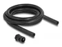 DeLOCK Funda protectora de cable 2 m x 18,5 mm con 2 x PG13,5 negro
