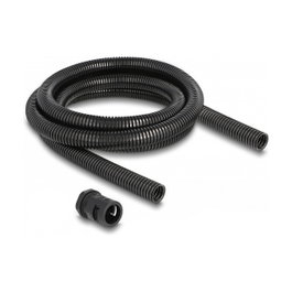 DeLOCK Funda protectora de cable 2 m x 18,5 mm con 2 x PG13,5 negro