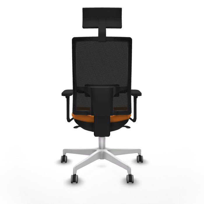 PIQUERAS Y CRESPO Silla de oficina Horna Naranja y Negro PIQUERAS Y CRESPO Silla de oficina Horna Naranja y Negro