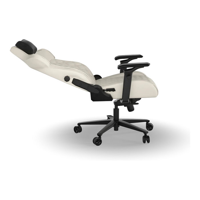 Corsair TC500 LUXE Silla Gaming para PC (Color Negro/Beige) - Reclinable 160°, Reposabrazos 3D Ajustables, Respaldo y Asiento Tapizados, Soporta hasta 120 kg Corsair TC500 LUXE Silla Gaming para PC (Color Negro/Beige) - Reclinable 160°, Reposabrazos 3D Ajustables, Respaldo y Asiento Tapizados, Soporta hasta 120 kg