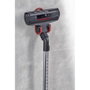 Mottez Gancho doble forrado con tubo rojo, ø 10 mm, 80 x 80 x 160 mm