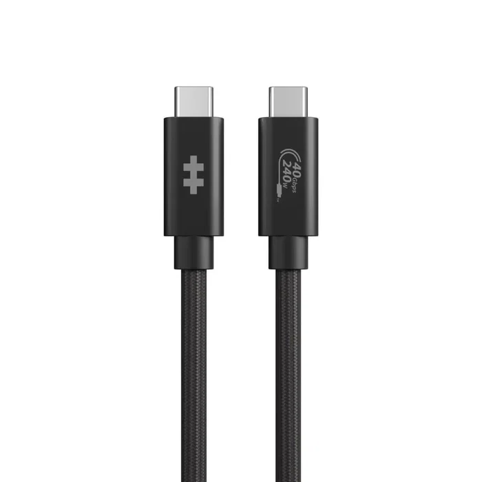 HYPER HyperDrive Next Cable USB USB-C Macho a USB-C Macho USB4 40 Gbit/s 240 W Negro 1.2 m