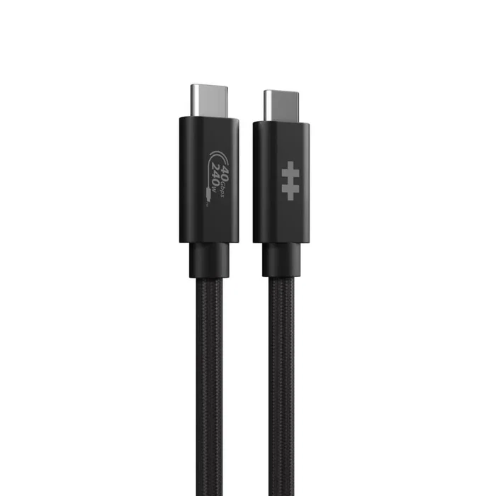 HYPER HyperDrive Next Cable USB USB-C Macho a USB-C Macho USB4 40 Gbit/s 240 W Negro 1.2 m