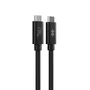 HYPER HyperDrive Next Cable USB USB-C Macho a USB-C Macho USB4 40 Gbit/s 240 W Negro 1.2 m