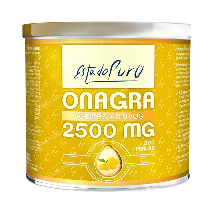 Tongil Onagra Aceites Activos 300 Perlas, Aceite de Onagra con GLA 10% y Vitamina E, Complemento Alimenticio Tongil Onagra Aceites Activos 300 Perlas, Aceite de Onagra con GLA 10% y Vitamina E, Complemento Alimenticio