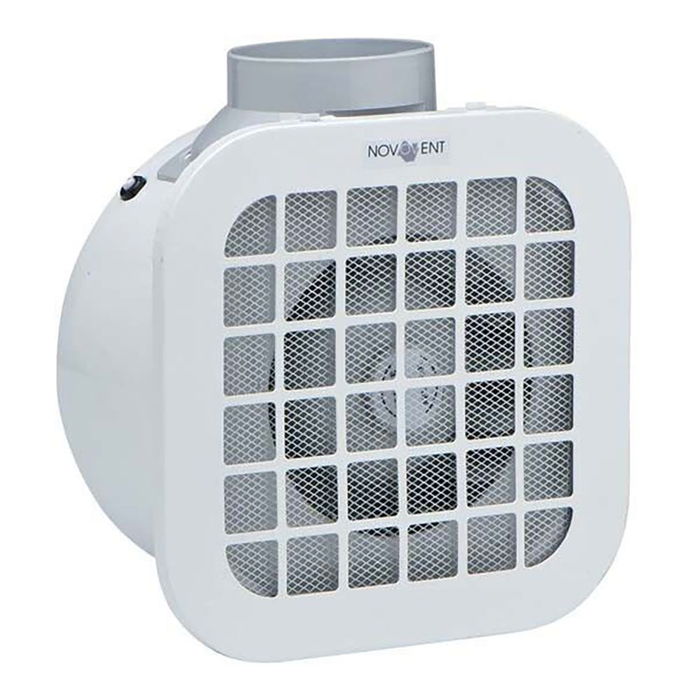 Novovent Chef 40 Extractor Centrífugo para Campana, 60 W, 350 m³/h, 220-240 V, Conexión Ø100 mm