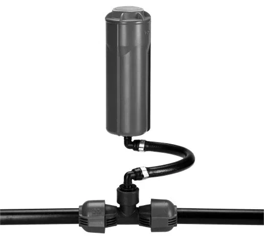 Gardena 2739-20 Manguera de jardín por encima del suelo, color negro, rosca de acople de entrada 1/2"