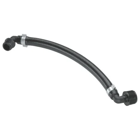 Gardena 2739-20 Manguera de jardín por encima del suelo, color negro, rosca de acople de entrada 1/2"