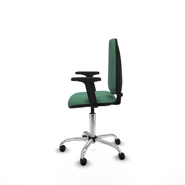 PIQUERAS Y CRESPO Silla de oficina Aýna Verde esmeralda con Brazos 2D PIQUERAS Y CRESPO Silla de oficina Aýna Verde esmeralda con Brazos 2D