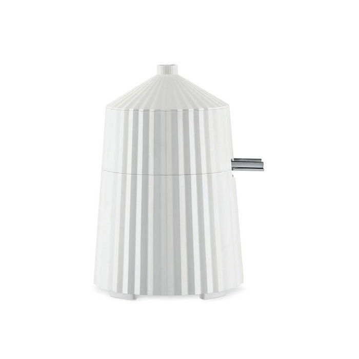 Alessi Exprimidor Eléctrico Plissé MDL07 W Blanco Diseñado por Michele De Lucchi
