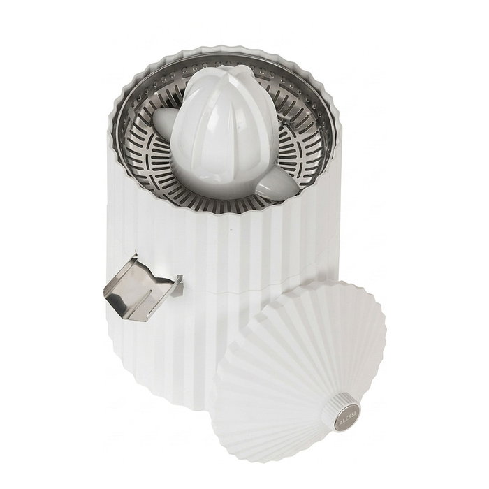 Alessi Exprimidor Eléctrico Plissé Blanco MDL07W