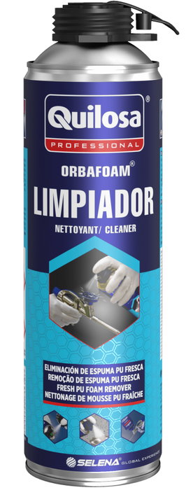 QUILOSA Limpiador de Espuma PU Spray 500 ml QUILOSA Limpiador de Espuma PU Spray 500 ml