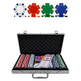 FOURNIER Set de poker Maverick en maletín de aluminio