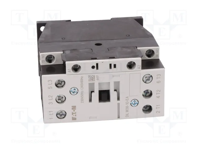 EATON ELECTRIC Contactor DILM38-10-230AC-E 3-polar 38A 230VAC