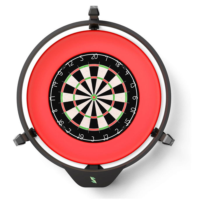 Scolia Home 2 Diana de dardos electrónica con luz integrada, color negro