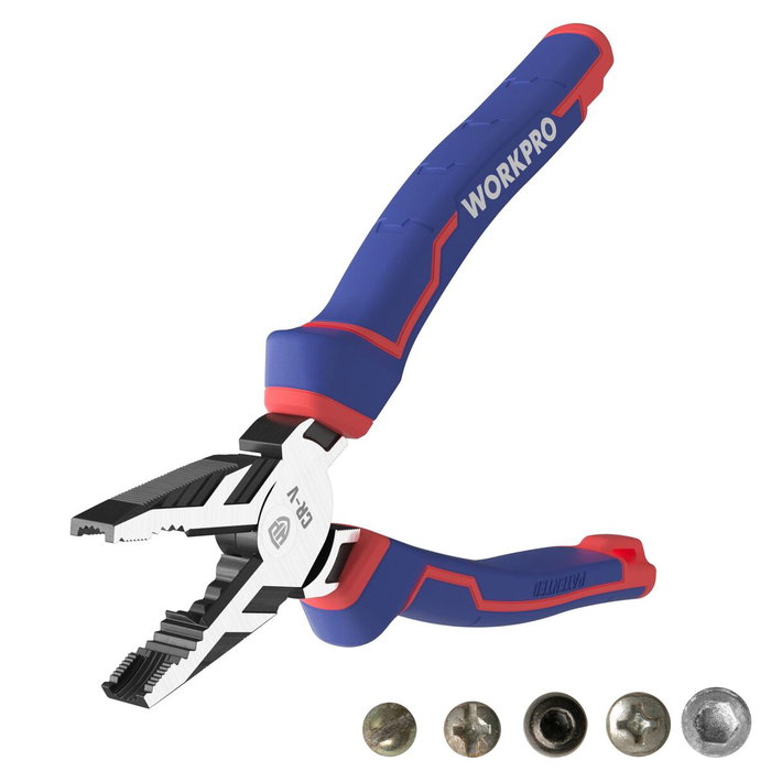 Workpro Alicates universales pro 200 mm
