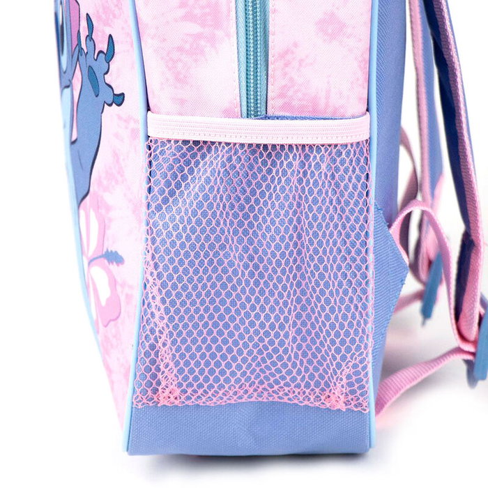 Cerdá Mochila Infantil Escolar Stitch Rosa de Disney