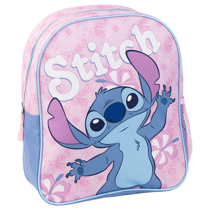 Cerdá Mochila Infantil Escolar Stitch Rosa de Disney