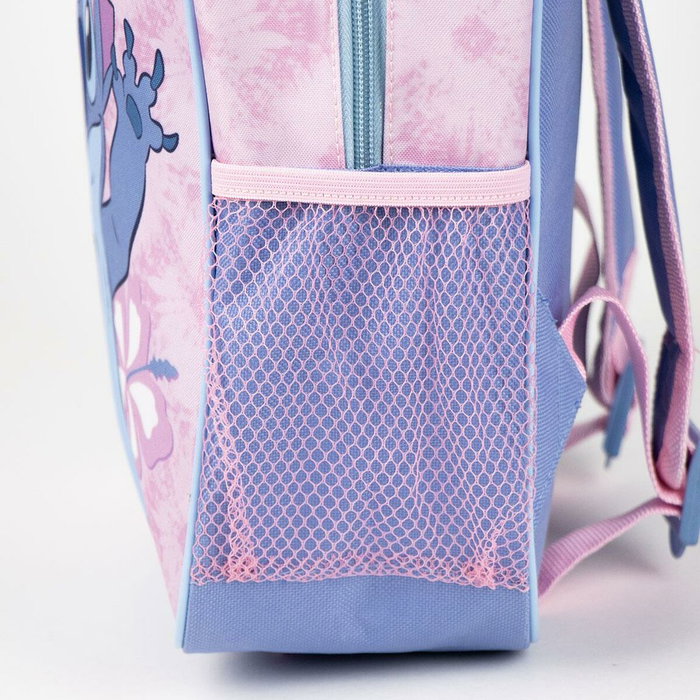 Cerdá Mochila Infantil Escolar Stitch Rosa de Disney