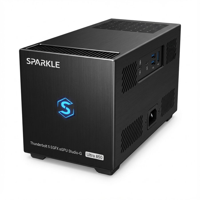 Sparkle Thunderbolt 5 EGFX eGPU Studio-G Ultra 850 negro Sparkle Thunderbolt 5 EGFX eGPU Studio-G Ultra 850 negro