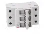 ETI POLAM Interruptor de fusible D01 de 16A 400VAC para raíl DIN de 3 polos