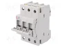 ETI POLAM Interruptor de fusible D01 de 16A 400VAC para raíl DIN de 3 polos