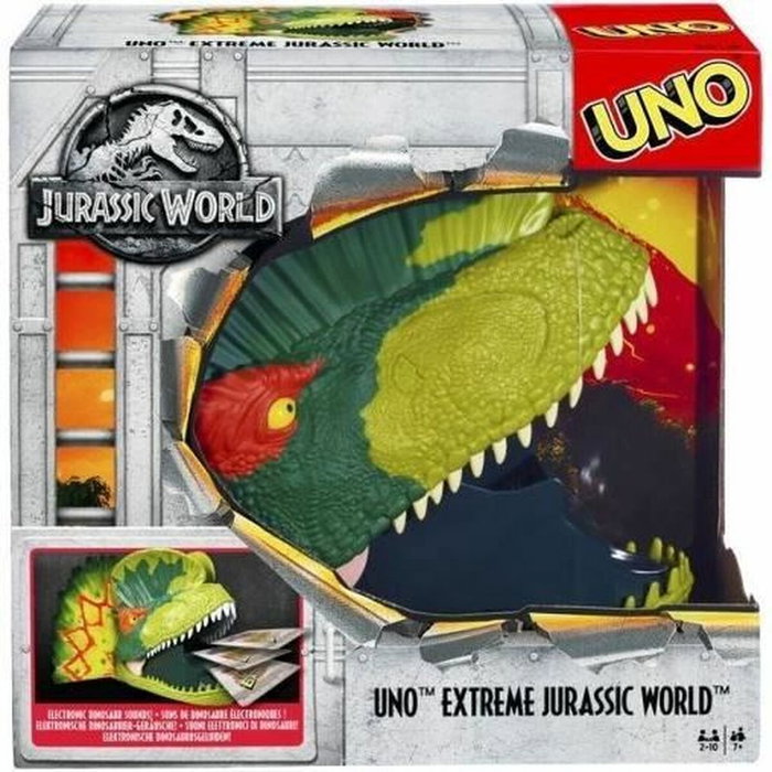 Mattel UNO Jurassic World: El Renacer Juego de Cartas