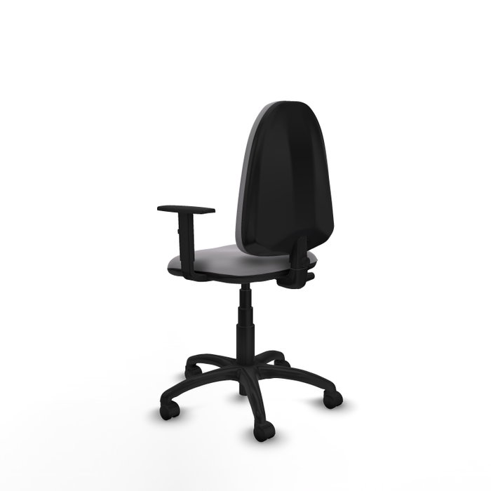PIQUERAS Y CRESPO Silla de oficina Aýna Gris con Brazos 1D