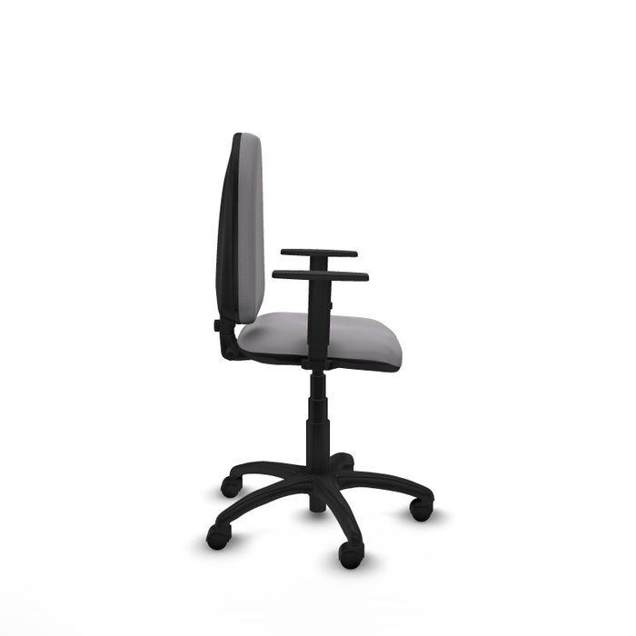 PIQUERAS Y CRESPO Silla de oficina Aýna Gris con Brazos 1D