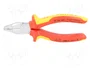 KNIPEX Alicates universales con aislamiento, 160 mm
