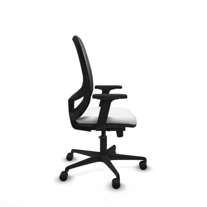 PIQUERAS Y CRESPO Silla de oficina Cilanco con mecanismo Sincro, Blanco y Negro PIQUERAS Y CRESPO Silla de oficina Cilanco con mecanismo Sincro, Blanco y Negro
