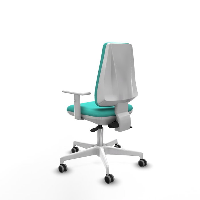 PIQUERAS Y CRESPO Silla de oficina Elche color Turquesa con mecanismo Asincro PIQUERAS Y CRESPO Silla de oficina Elche color Turquesa con mecanismo Asincro