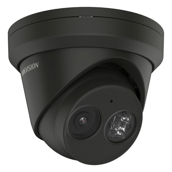 Hikvision DS-2CD2343G2-IU Cámara de Seguridad IP Turret AcuSense 4MP para Exterior, Visión Nocturna 30m, PoE, IP67, WDR, 2.8mm (Paquete Individual)