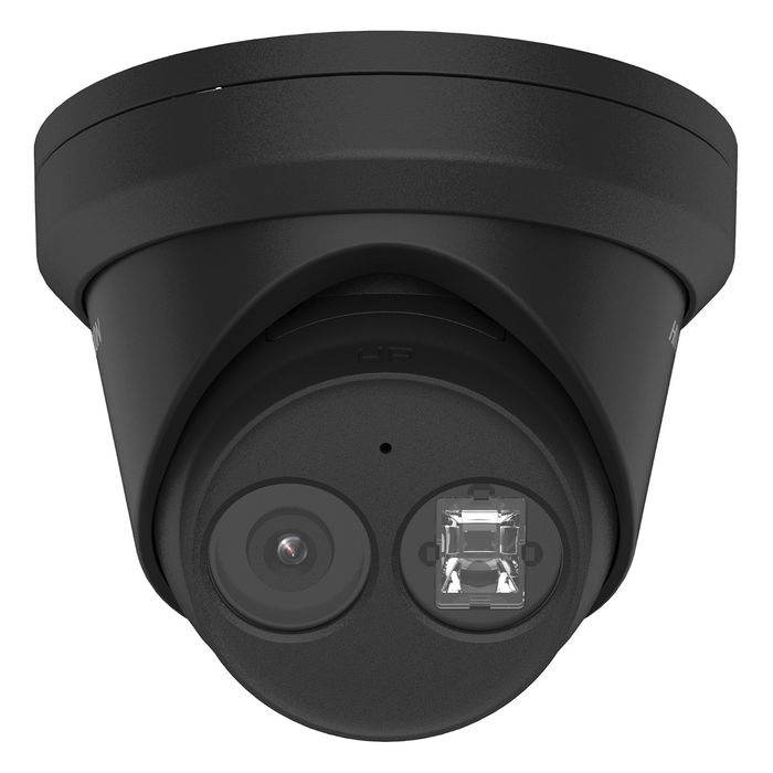 Hikvision DS-2CD2343G2-IU Cámara de Seguridad IP Turret AcuSense 4MP para Exterior, Visión Nocturna 30m, PoE, IP67, WDR, 2.8mm (Paquete Individual)