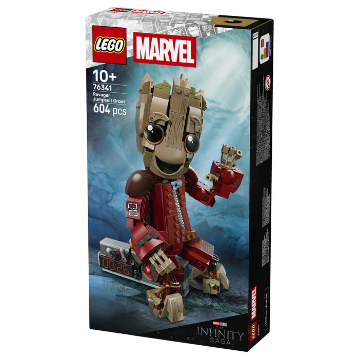 LEGO Marvel Groot con Traje de Saqueador 76341