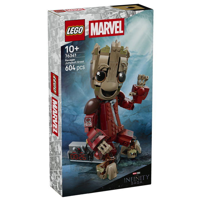 LEGO Marvel Groot con Traje de Saqueador 76341