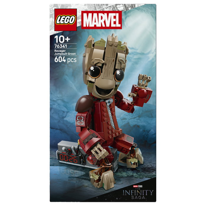 LEGO Marvel Groot con Traje de Saqueador 76341