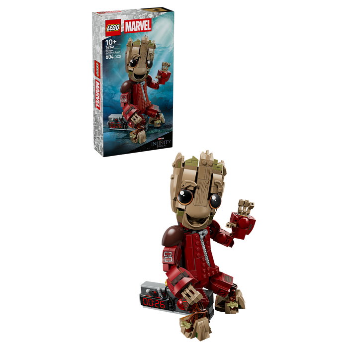 LEGO Marvel Groot con Traje de Saqueador 76341