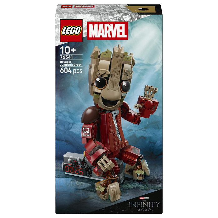 LEGO Marvel Groot con Traje de Saqueador 76341