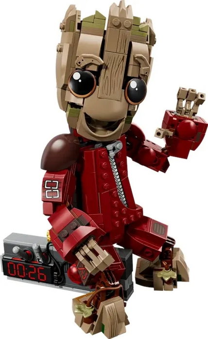 LEGO Marvel Groot con Traje de Saqueador 76341
