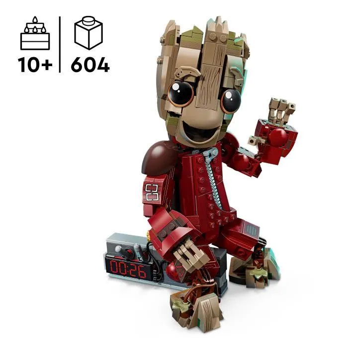 LEGO Marvel Groot con Traje de Saqueador 76341